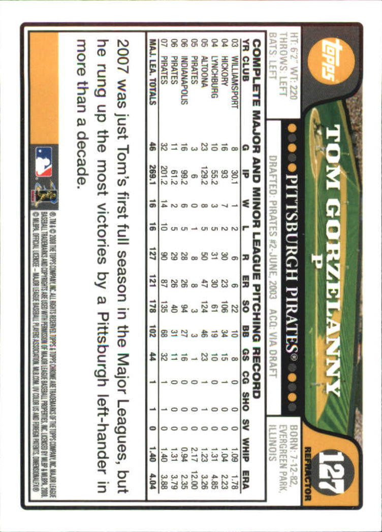 2008 Topps Chrome Baseball Refractor Singles - You Choose - Bild 142 von 266