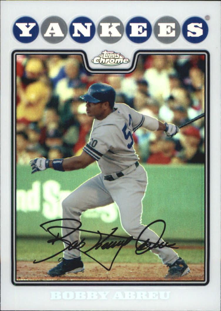 2008 Topps Chrome Baseball Refractor Singles - You Choose - Bild 147 von 266