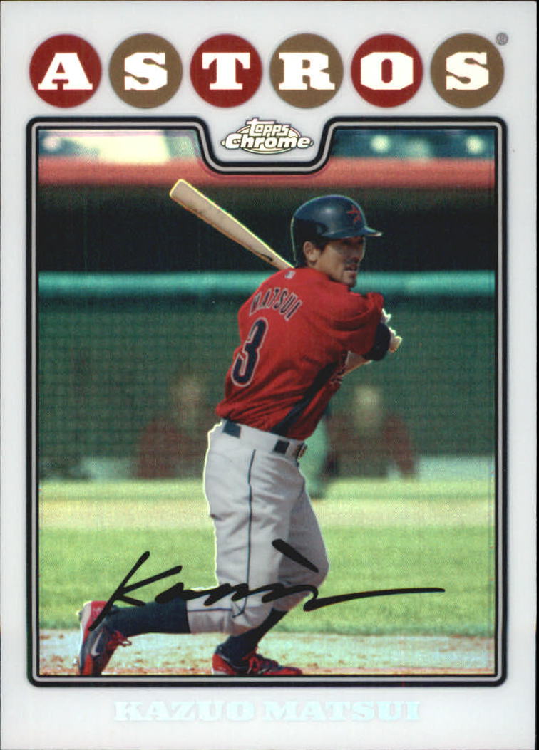 2008 Topps Chrome Baseball Refractor Singles - You Choose - Bild 174 von 266