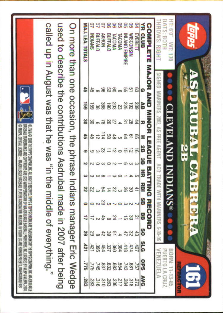2008 Topps Chrome Baseball Refractor Singles - You Choose - Bild 186 von 266