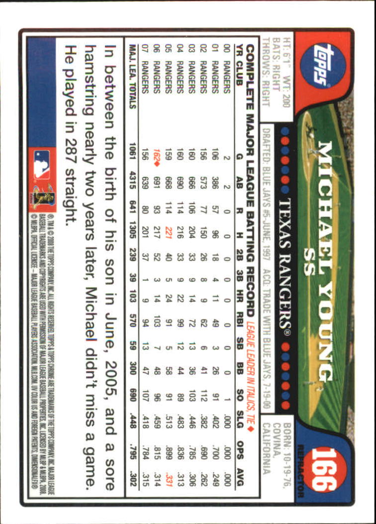 2008 Topps Chrome Baseball Refractor Singles - You Choose - Bild 191 von 266