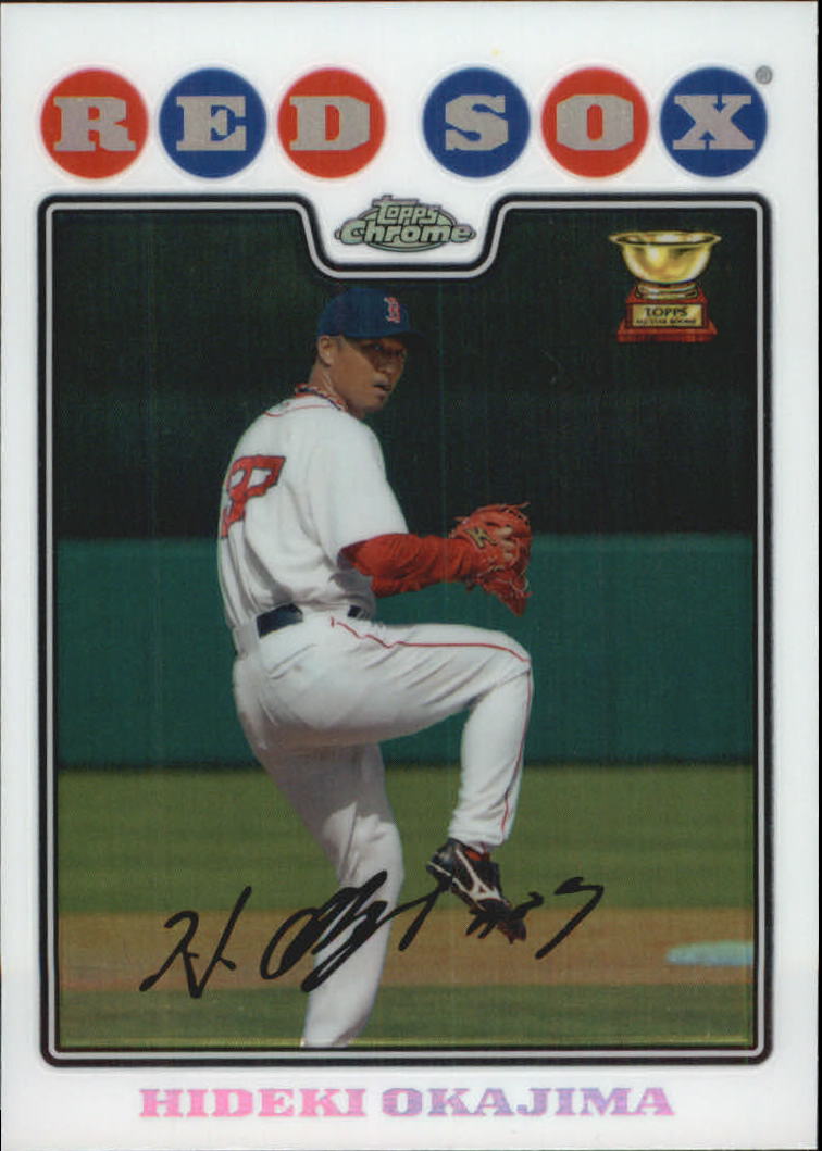 2008 Topps Chrome Baseball Refractor Singles - You Choose - Bild 212 von 266