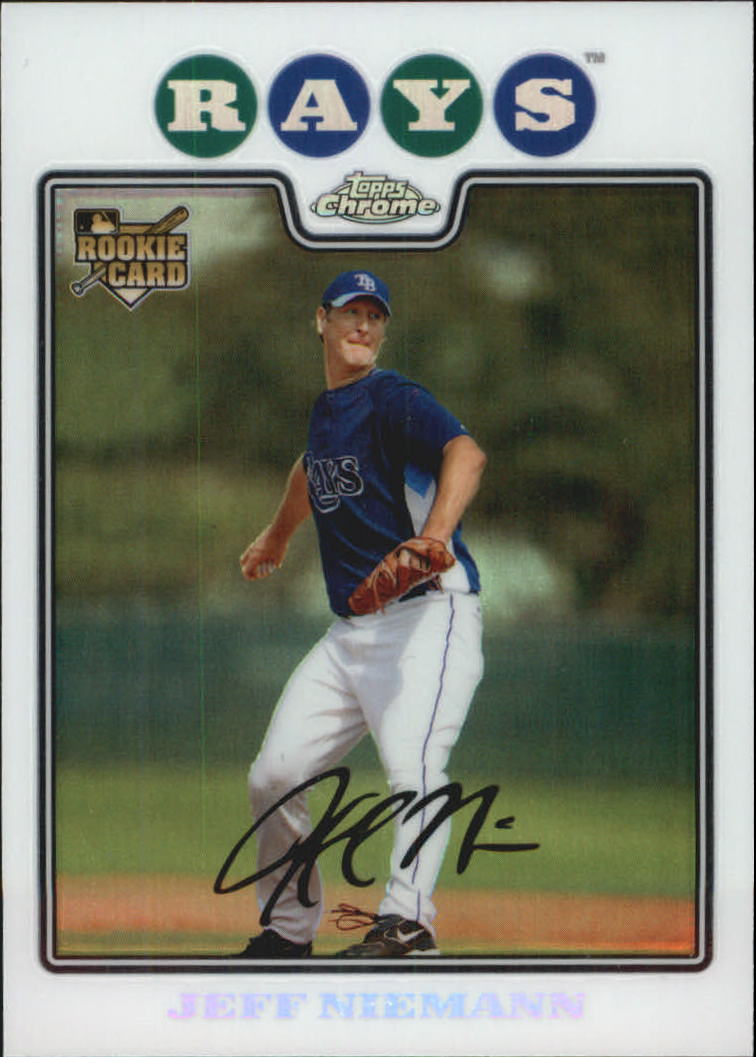 2008 Topps Chrome Refractors #192 Jeff Niemann