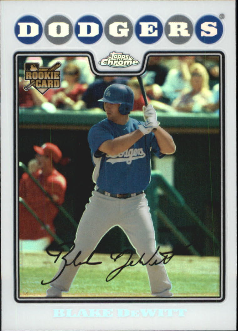 2008 Topps Chrome Baseball Refractor Singles - You Choose - Bild 251 von 266
