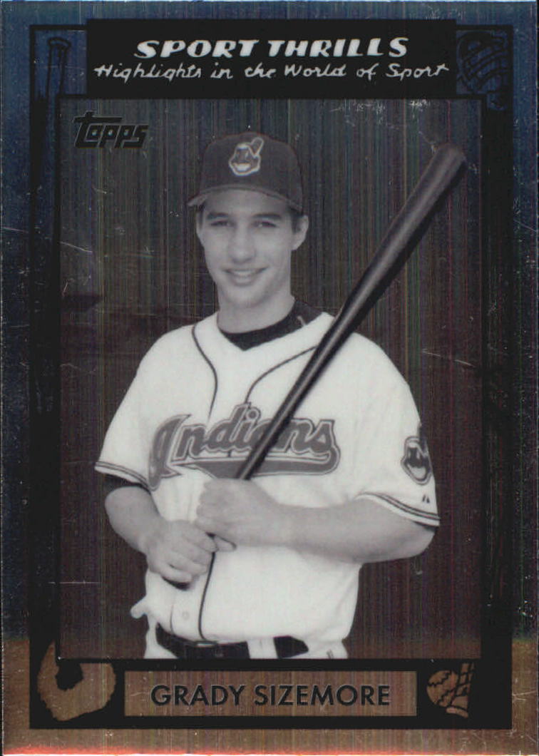 Grady Sizemore 2008 Topps Chrome #94 Cleveland Indians