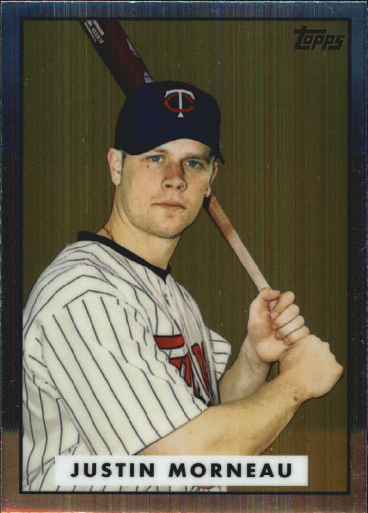 2008 Topps Chrome Trading Card History #TCHC47 Justin Morneau