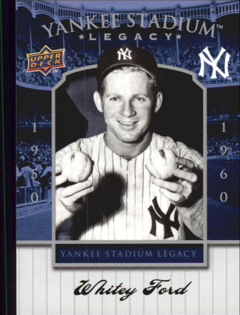 2008 Upper Deck Yankee Stadium Legacy Collection Box Set #32 Whitey Ford