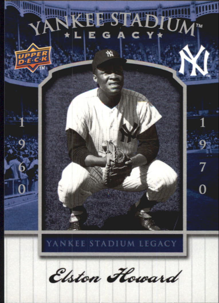 2008 Upper Deck Yankee Stadium Legacy Collection Box Set #37 Elston Howard