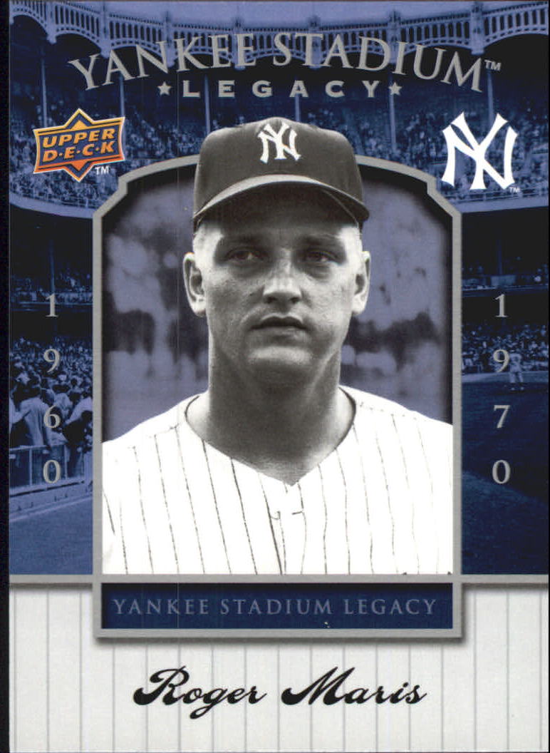 2008 Upper Deck Yankee Stadium Legacy Collection Box Set #38 Roger Maris