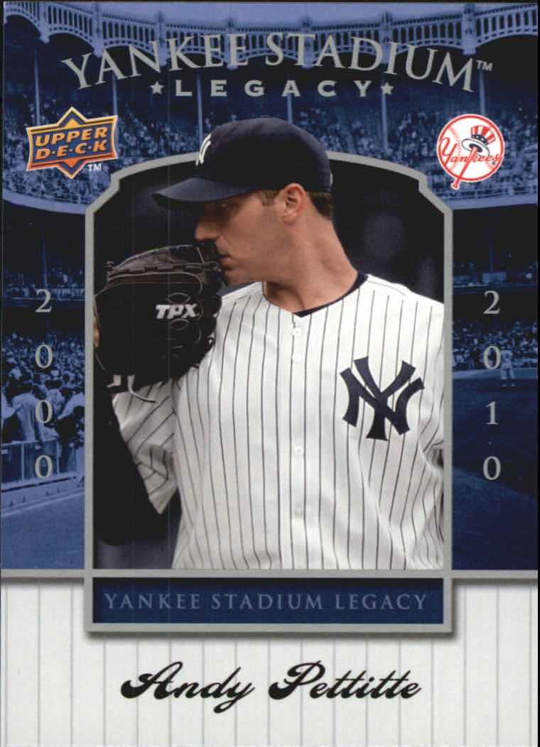 2008 Upper Deck Yankee Stadium Legacy Collection Box Set #88 Andy Pettitte