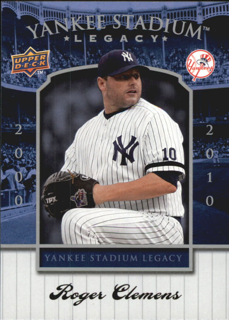 2008 Upper Deck Yankee Stadium Legacy Collection Box Set #89 Roger Clemens