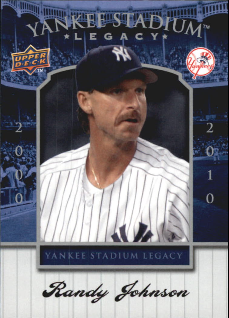 2008 Upper Deck Yankee Stadium Legacy Collection Box Set #97 Randy Johnson