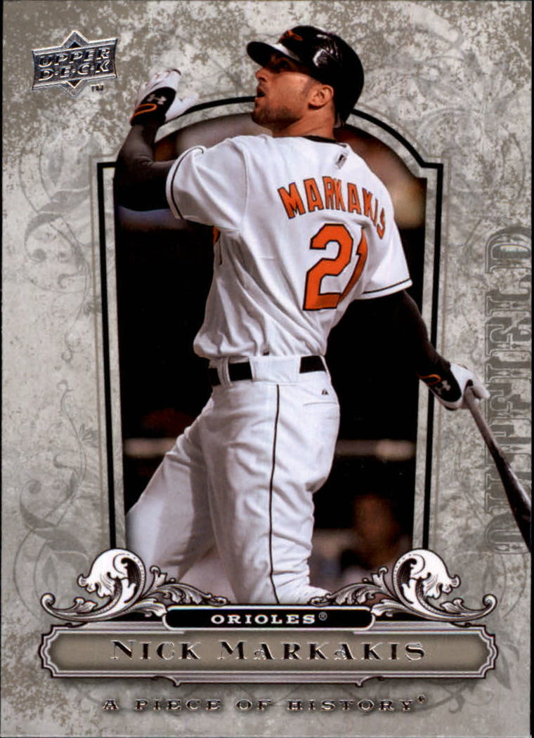2008 UD A Piece of History #12 Nick Markakis