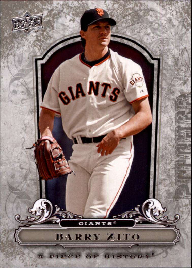 2008 UD A Piece of History #81 Barry Zito