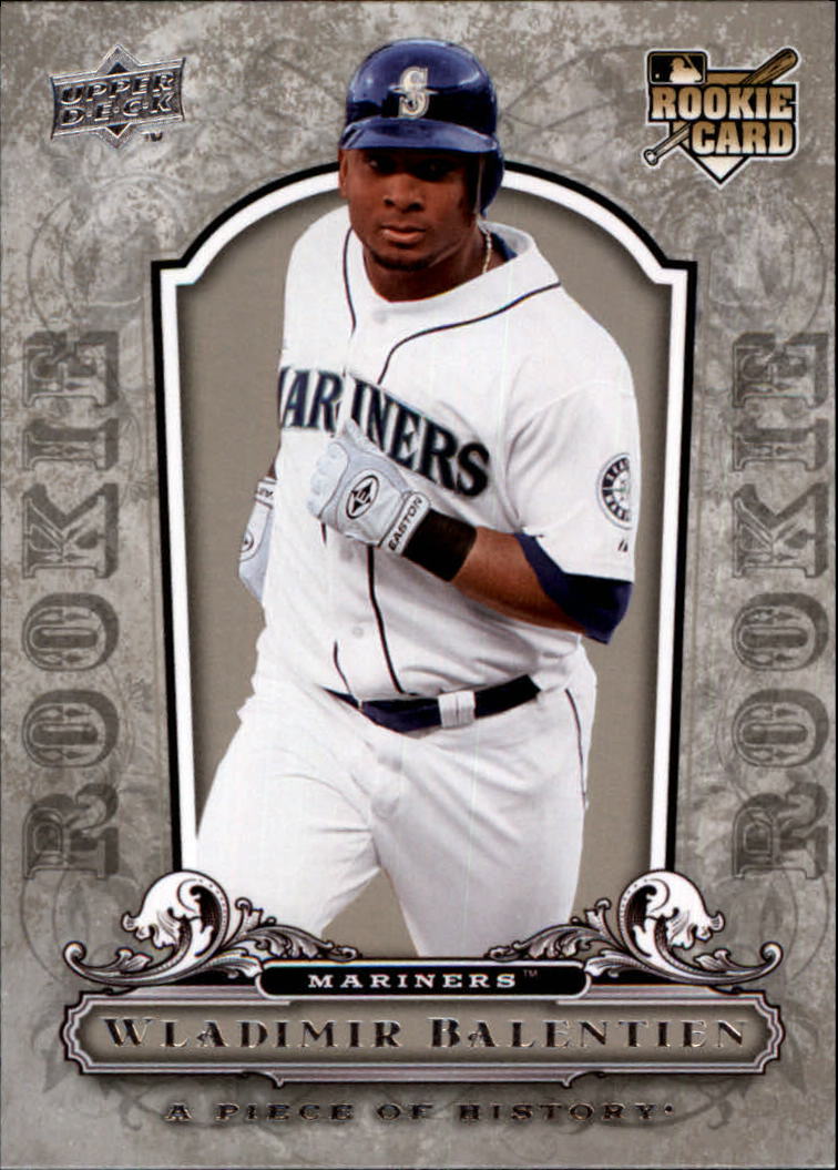 2008 UD A Piece of History #142 Wladimir Balentien (RC)