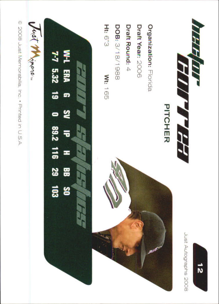 B6603- 2008 Just Autographs Baseball Card #s 1-80 -You Pick- 15+ FREE US SHIP - Picture 13 of 59