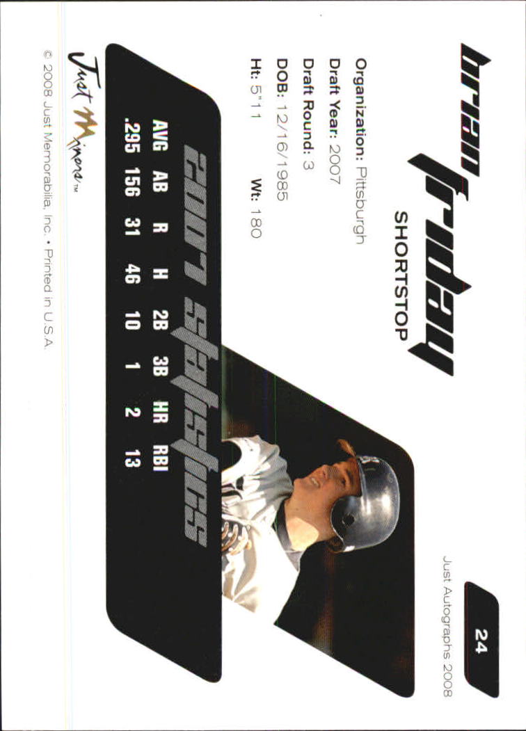 B6603- 2008 Just Autographs Baseball Card #s 1-80 -You Pick- 15+ FREE US SHIP - Picture 49 of 159