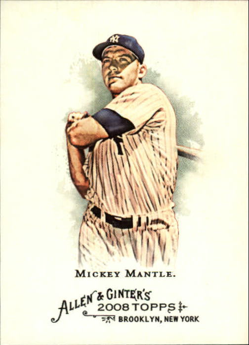 2008 Topps Allen and Ginter #7 Mickey Mantle