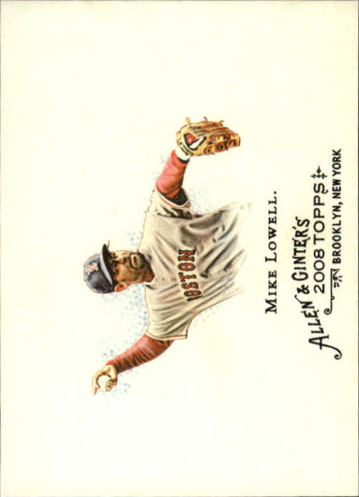 2008 Topps Allen and Ginter #13 Mike Lowell