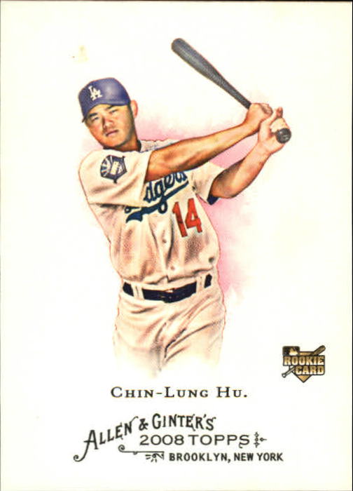 2008 Topps Allen and Ginter #22 Chin-Lung Hu (RC)