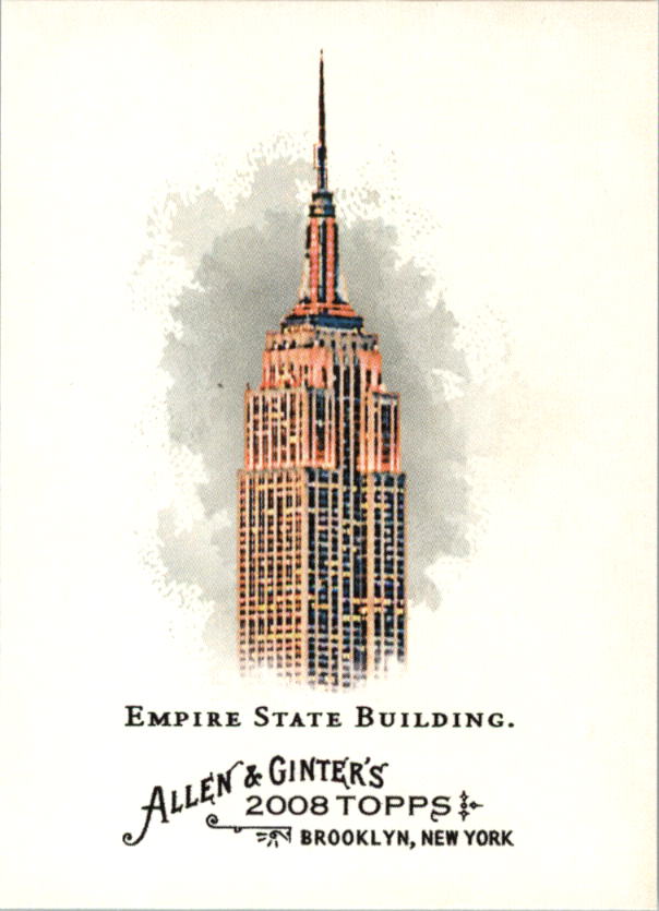 2008 Topps Allen and Ginter #29 Empire State Building