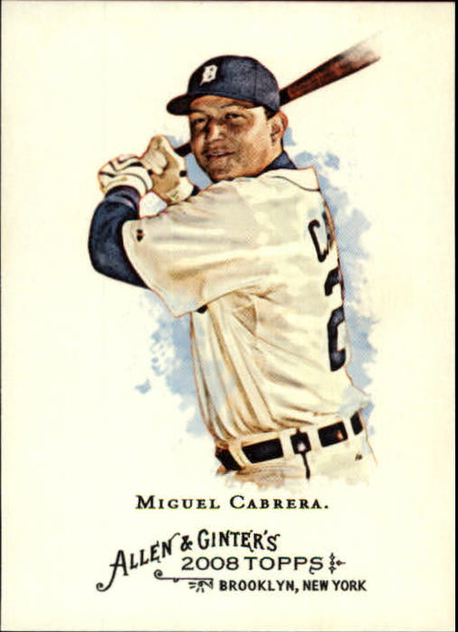 2008 Topps Allen and Ginter #30 Miguel Cabrera