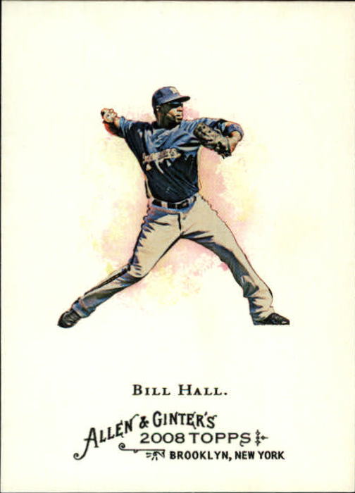 2008 Topps Allen and Ginter #34 Bill Hall