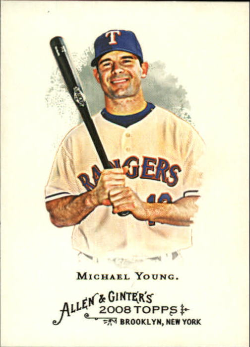 2008 Topps Allen and Ginter #36 Michael Young