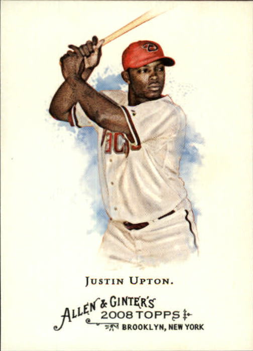 2008 Topps Allen and Ginter #40 Justin Upton