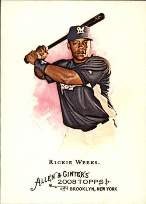 2008 Topps Allen and Ginter #43 Rickie Weeks