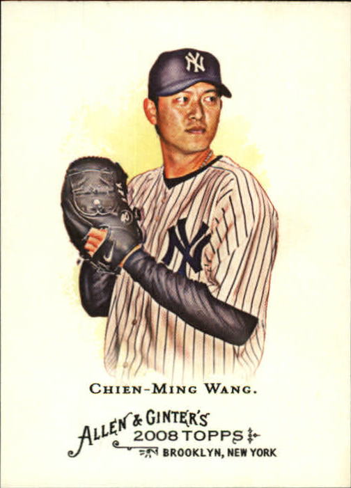 2008 Topps Allen and Ginter #53 Chien-Ming Wang