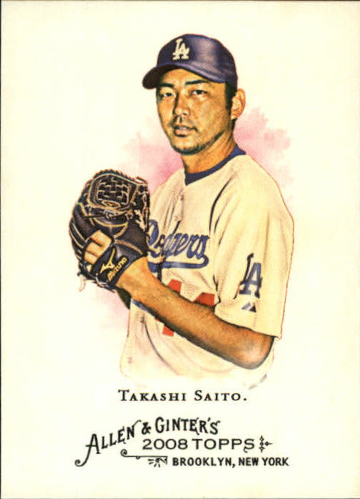 2008 Topps Allen and Ginter #54 Takashi Saito