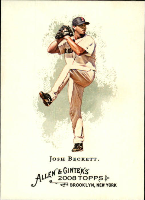 2008 Topps Allen and Ginter #55 Josh Beckett