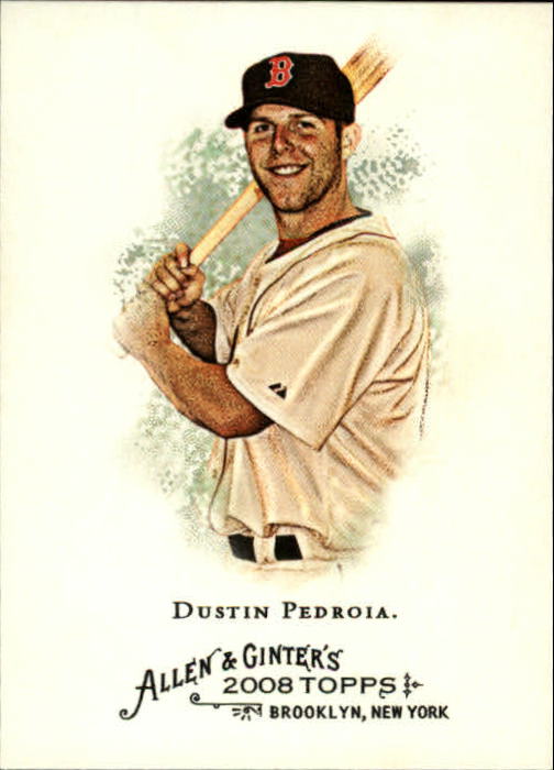 2008 Topps Allen and Ginter #62 Dustin Pedroia