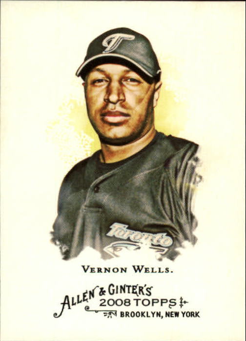 2008 Topps Allen and Ginter #81 Vernon Wells