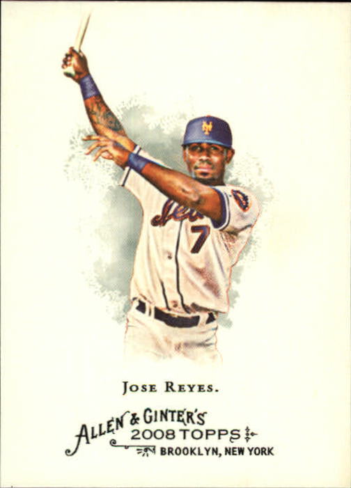 2008 Topps Allen and Ginter #90 Jose Reyes