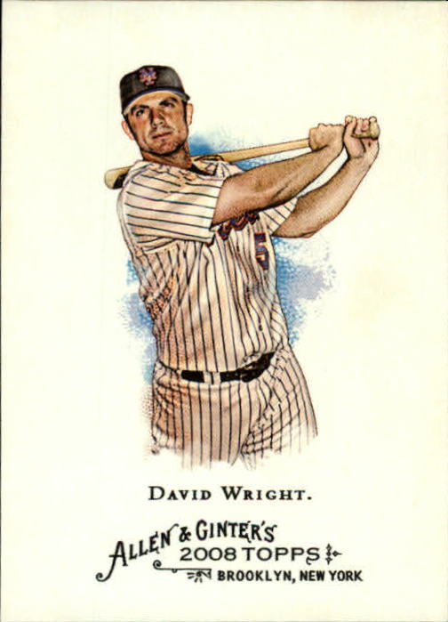 2008 Topps Allen and Ginter #100 David Wright