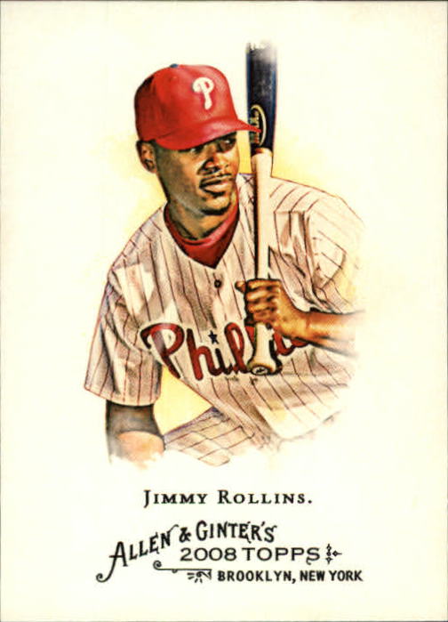 2008 Topps Allen and Ginter #140 Jimmy Rollins
