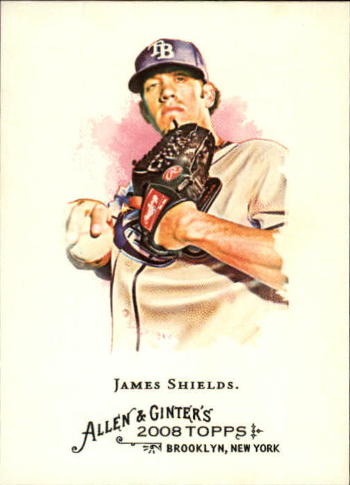 2008 Topps Allen and Ginter #159 James Shields