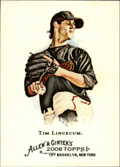 2008 Topps Allen and Ginter #201 Tim Lincecum