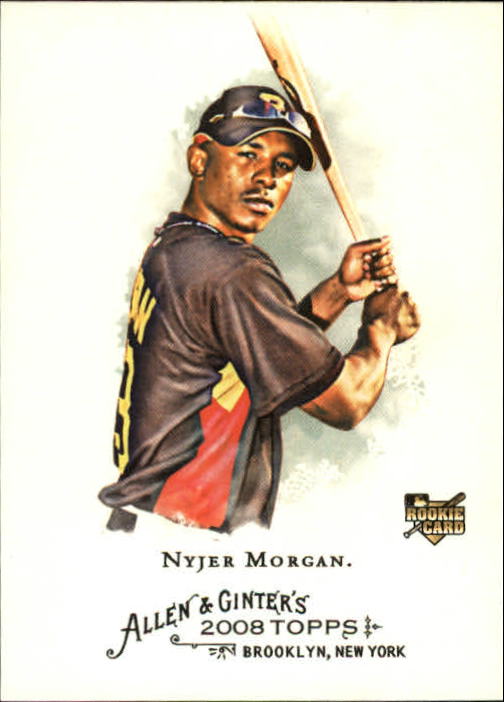 2008 Topps Allen and Ginter #223 Nyjer Morgan (RC)
