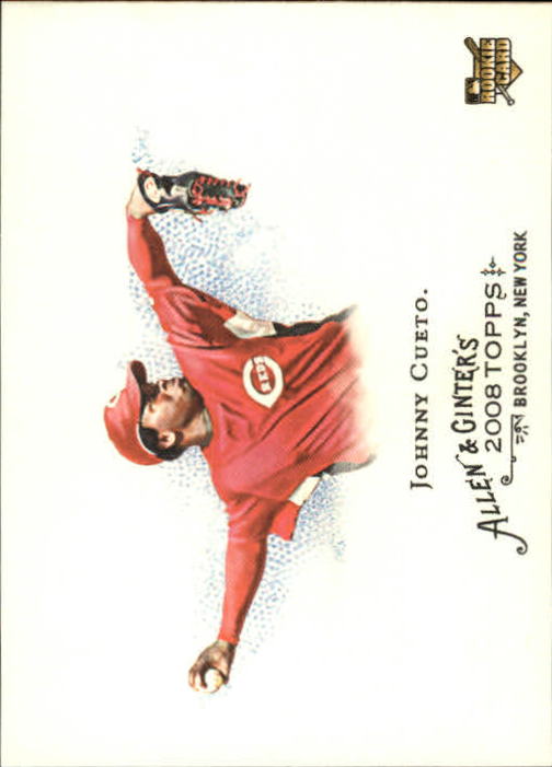 2008 Topps Allen and Ginter #224 Johnny Cueto RC