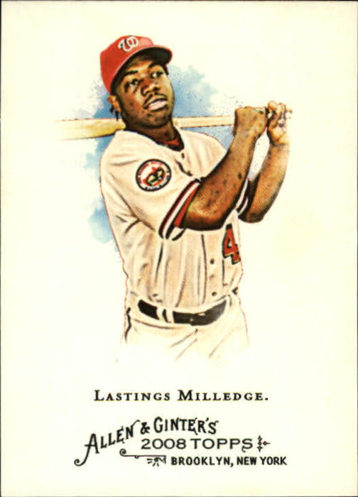 2008 Topps Allen and Ginter #248 Lastings Milledge