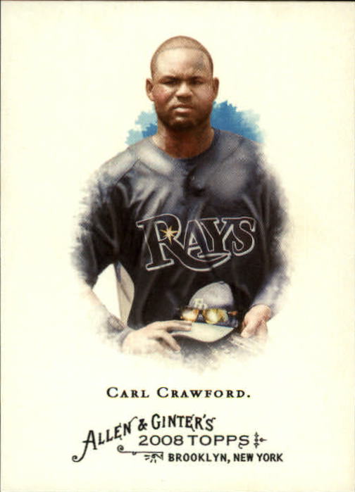 2008 Topps Allen and Ginter #340 Carl Crawford SP