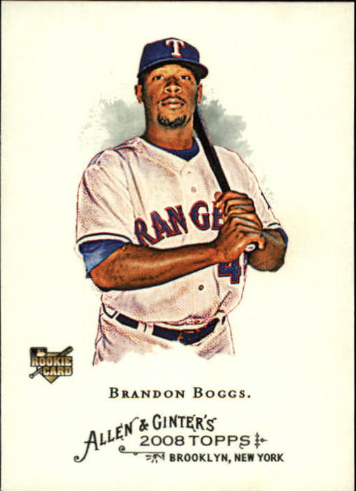 2008 Topps Allen and Ginter #346 Brandon Boggs SP (RC)
