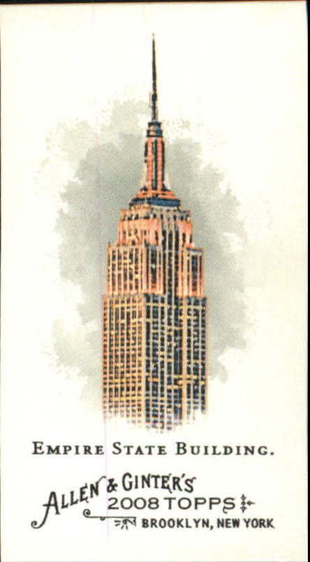 2008 Topps Allen and Ginter Mini #29 Empire State Building