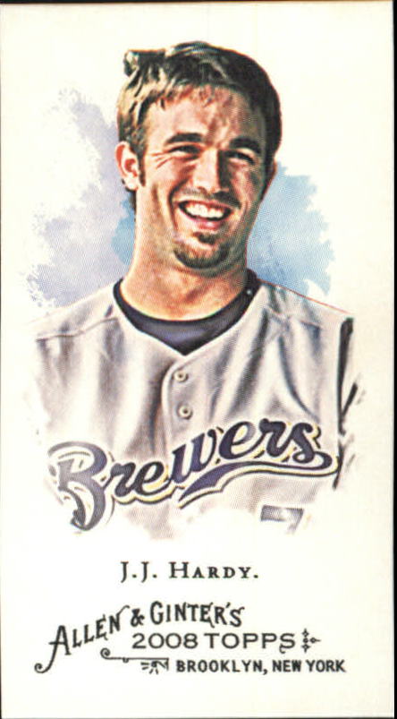 2008 Topps Allen and Ginter Mini #143 J.J. Hardy