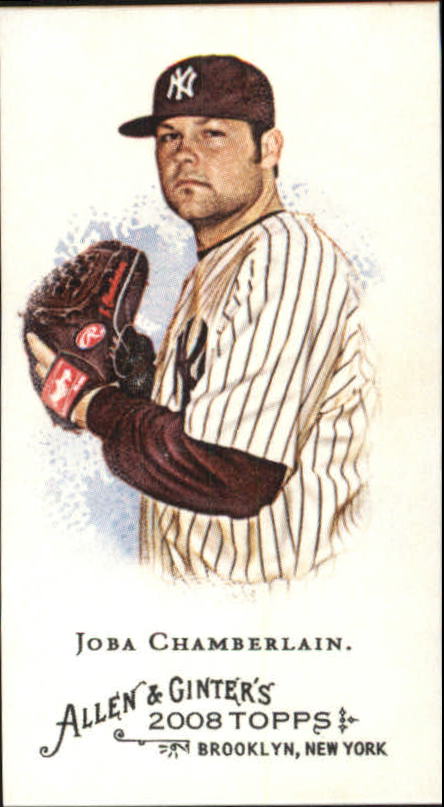 2008 Topps Allen and Ginter Mini A and G Back #77 Joba Chamberlain