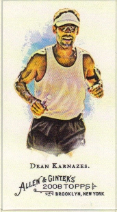 2008 Topps Allen and Ginter Mini A and G Back #268 Dean Karnazes