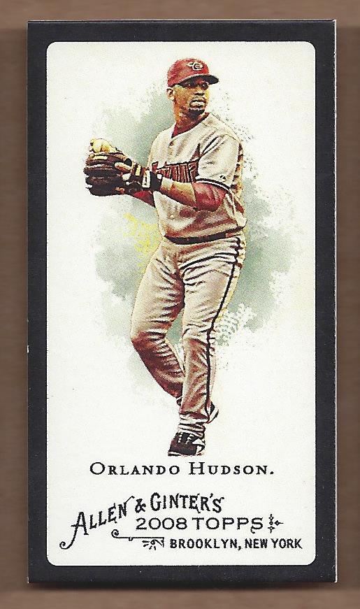 A1335- 2008 Topps Allen and Ginter Mini Black G1 -You Pick- 15+ FREE US SHIP - Picture 115 of 271